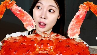 [SULGI] King Crab Special｜What is it like to eat a whole king crab by yourself?｜The crab roe bibimba