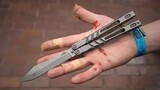 Check out these cool techniques you can do with a butterfly knife