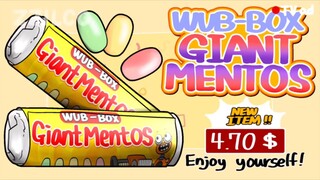 Wubbox Giant Mentos