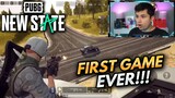 MY FIRST MATCH ON PUBG NEW STATE (SOLO vs SQUADS)