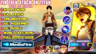 Fixed - Script Skin Yin Eren AOT No Password | Perfect Effect Sfx | Script Yin Eren Terbaru