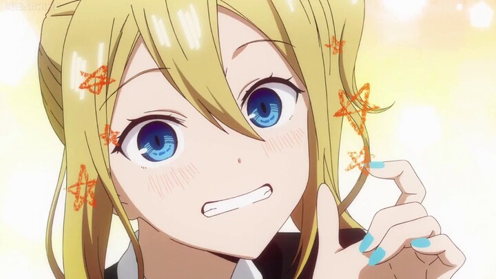 hayasaka in happy mode for 2 minutes straight