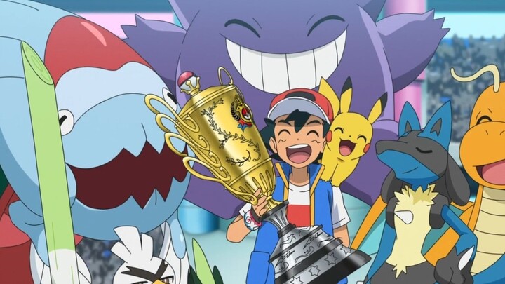 Highly exciting! 17 minutes review [Ash and the Pokémons' 25-year championship journey]