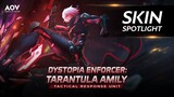 Dystopia Enfocer: Tarantula Amily Skin Spotlight - Garena AOV (Arena of Valor)