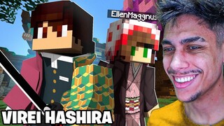 CONSEGUI VIRAR UM HASHIRA em DEMON SLAYER !! ‹ Ine ›