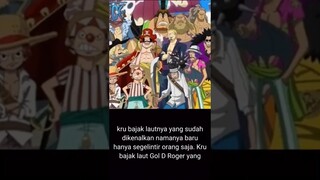 Bajak Laut Roger manga anime One Piece #shorts #bajaklaut #anime #manga #onepiece