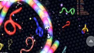 Slither.io A.I. 200,000+ Score Epic Slitherio Gameplay #73 7