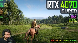 RTX 4070 SUPER - Red Dead Redemption 2