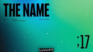 2022 SVT PHOTOBOOK~THE NAME;17 MAKING FILM