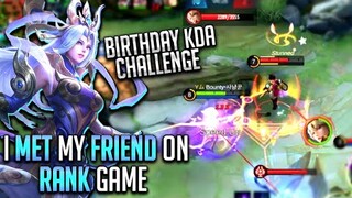 I met my friend on rank game | Birthday KDA Challenge | Solo Rank Gameplay [Zenitsu] MLBB