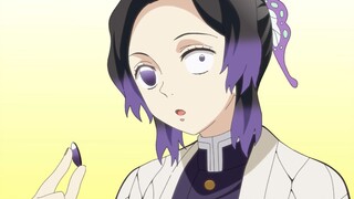 [Anime]Gambar Bermusik: Kochou Shinobu yang Melepaskan Lensa Kontaknya