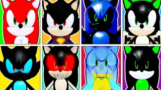 ROBLOX *NEW* FIND THE SONIC MORPHS! (ALL NEW SONICS UNLOCKED!)