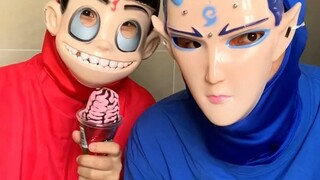 Eat ice cream! #Ao Bing #Nezha #Nezha2 character cosplay #Nezha: The Devil Child Comes to the World 
