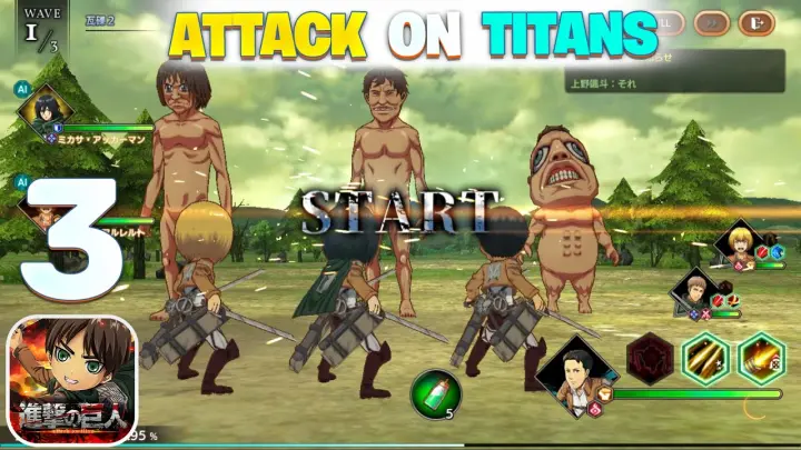 Attack On Titan Brave Order Opening Intro Rpg Game Android Ios Bilibili