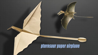 Membuat Pterosaur? Terbangnya Jauh Dan Stabil, Langsung Bisa!