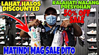 MATINDI MAGSALE DITO LEGIT BASKETBALL & LIFESRYLE SHOES KALAHATI NALANG PRESYO NAKA 50% OFF DITO