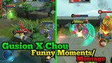 Mobile Legends Gusion X Chou Funny Moments/Montage