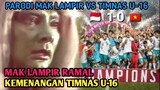 FINAL !!! VIETNAM vs INDONESIA versi parodi Mak lampir endingnya bikin  emosi