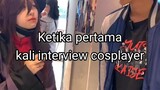 first time interview cosplay hu tao😅