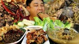 เมนูลาบหมูพะเยาจ้าวเหนือ แกงผักปังใส่ปลาดุก หูหมูย่าง -22/10/2020-