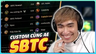 CUSTOM CÙNG ANH EM SBTC - THUA KEO NÀY TA BÀY KEO KHÁC | LEVI STREAM