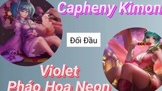 Capheny Kimono đối đầu Violet Pháo Hoa Neon_ Khi team địch quá nhiều xạ thủ _Rum