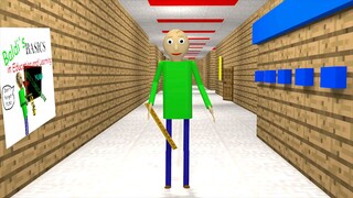 BALDI'S BASICS IN MINECRAFT! (Official) Baldi Minecraft Animation Horror Game