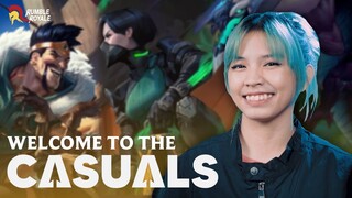 WELCOME TO THE CASUALS: ANG TAMBAYAN NG MGA GAMERS