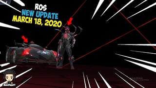 ROS UPDATE MARCH 18 2020! VENOMOUS SET + NEW CAR SKIN AND SNIPER SKIN + NEW AIRCRAFT (ROS UPDATE)