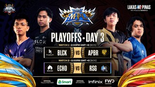 MPL-PH S12 | PLAYOFFS | DAY 3 (FIL)