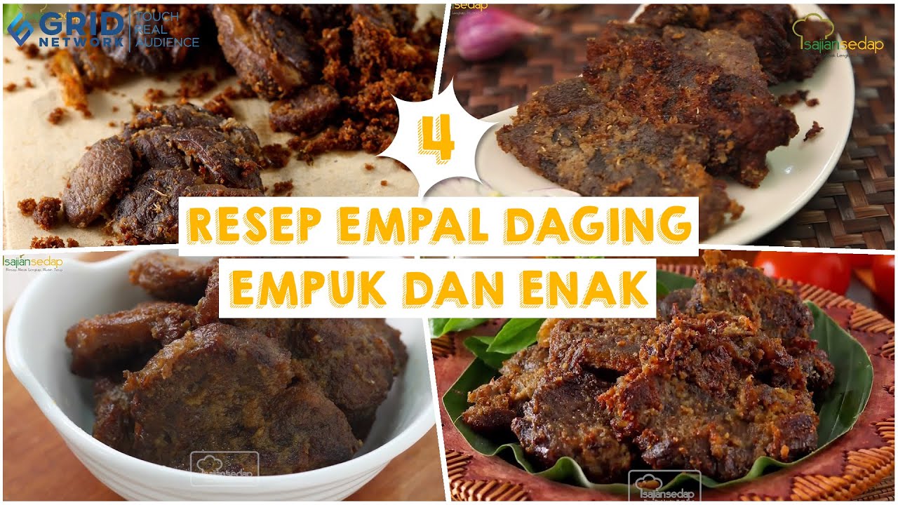 4 Resep Empal Daging Empuk Dan Enak Buat Lauk Nasi Tumpeng Bilibili