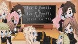 Spy X Family & Spy X Family (AO3) react to ??? (My AU)