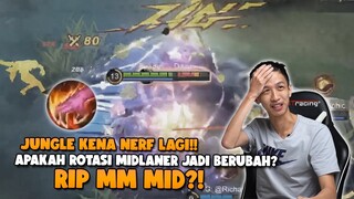 ITEM JUNGLE DI NERF.. APAKAH MOONTON BENERAN MAU MATIIN META MM MID??