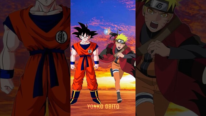 Goku vs Naruto|Who is Strongest| #goku #naruto #whoisstrongest #animeedit #anime #sasuke #yonkoobito