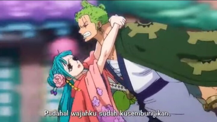 Sanji Cemburu Hiyori Di Gendong Zoro