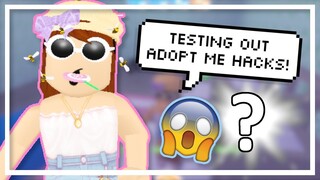 😲 TESTING OUT ADOPT ME HACKS! 😍 HOW TO GET LEGENDARY PET HACK! // Roblox Adopt Me