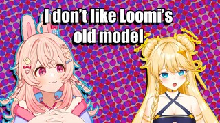 Pippa and Loomi's old models