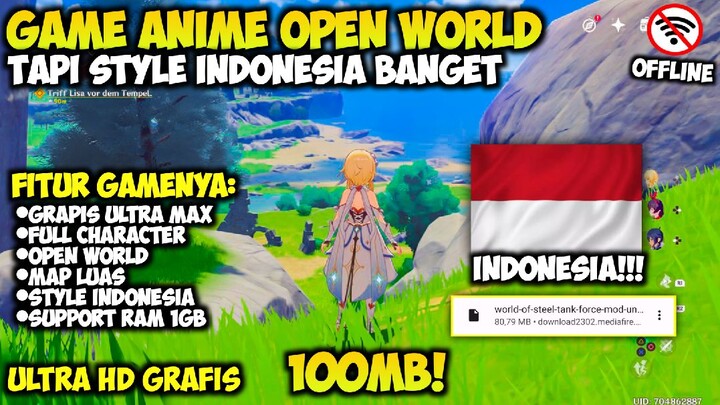 GOKIL! GAME ANIME OPEN WORLD STYLE JEPANG TERBARU 2023 FULL OFFLINE DAN RINGAN CUY!!