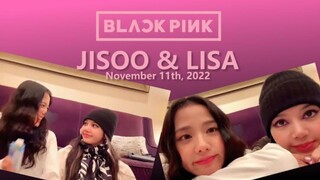 JISOO And LISA Live In Weverse 2022