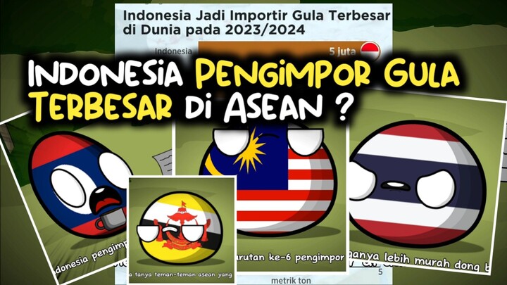 Indonesia impor gula palinga banyak di dunia ?