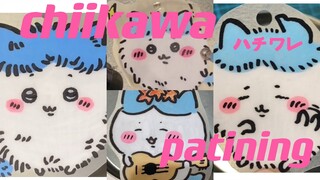 【ちいかわ】💙how to draw a cute kawaii chiikawa ハチワレ painting #chiikawa #ちいかわ#shrinkydinks #painting