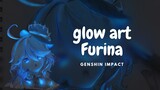[glow art] Furina genshin impact