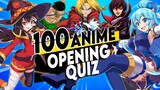 100 ANIME OPENING QUIZ 🕹️ GUESS ANIME OPENING 「Anime QUIZ」🍥