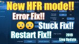 Mobile legends - How to get HFR mode (All Problem Fix!!) Ling Update 2019
