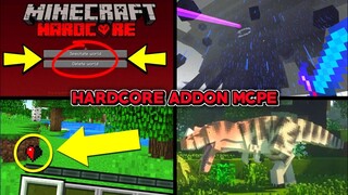 (TOP 5 HARDCORE ADDON MCPE) Addon/Mod Survival Seru & Menantang Di MCPE/MCBE Terbaru 1.19 - 1.20