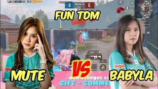 FUN TDM MUTE VS BABYLA siapakah yang lebih unggul