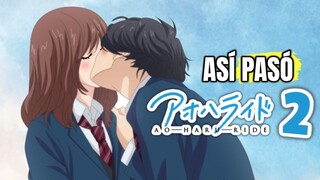 ⭐Kou y Futaba se BESAN: AO HARU RIDE TEMPORADA 2 | Resumen en 10 minutos