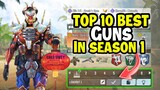 Top 10 Best Guns in Season 1 CODM #codm