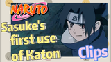 [NARUTO]  Clips | Sasuke's first use of Katon
