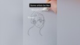 How they do that tho for real 👁👄👁 art drawingtutorial drawing fyp anime manga traditionalart artistmeme